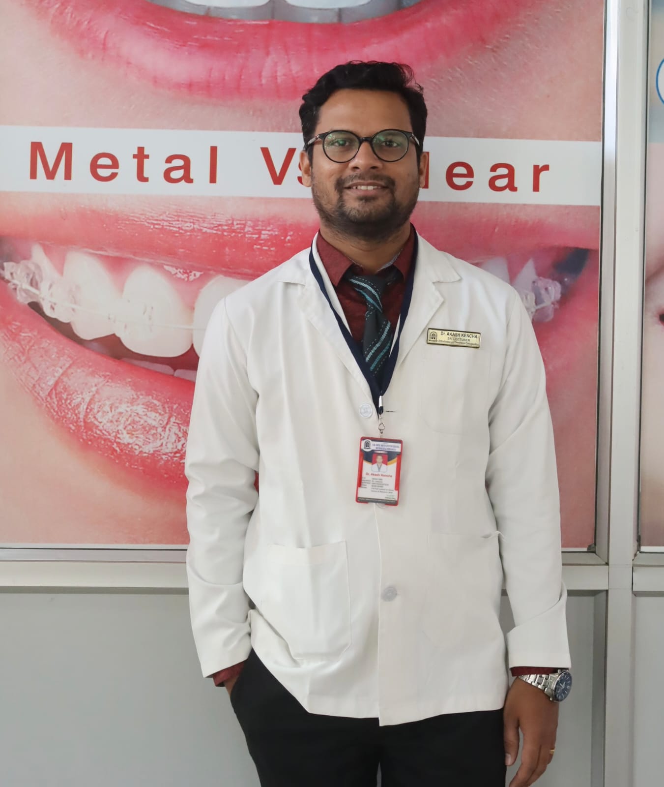 Avinashi Multispecialty Dental Cinic - Team - Dr Akash Kencha ( Orthodontist Braces And Aligner Specialist )
