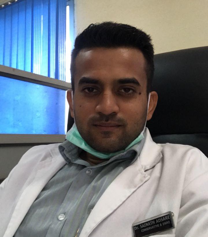 Avinashi Multispecialty Dental Cinic - Team - Dr Sainath Adsare ( Root Canal Specialist )